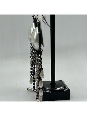 Baubles Black Pearl Crystal Waterfall Dangle Earring $16 ea or bundle 3/$25